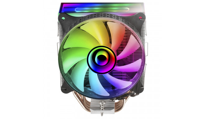 Mars Gaming MCPU-VR CPU Cooler Dual Infinity Mirror ARGB 180W 120mm Кулер для процессора