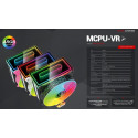 Mars Gaming MCPU-VR CPU Cooler Dual Infinity Mirror ARGB 180W 120mm