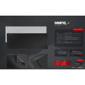Mars Gaming hiirematt MMPXL XL/Dual Layer Nano textured