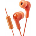 JVC HA-FX7M-D-E Gymy Plus headphones with remote & microphone Orange