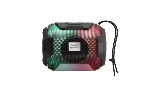 Mars Gaming MSBAX Bluetooth Wireless Speaker with Radio / MicroSD / RGB / USB / 10W