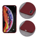 Mocco kaitseümbris Ultra Slim Soft Matte 0.3mm Apple iPhone 11 Pro Max, tumepunane