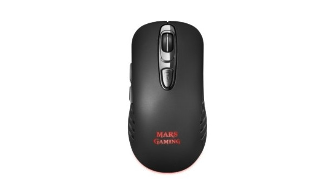 Mars Gaming MMW2 Wireless Gaming Mouse with Additional Buttons / RGB / 3200 DPI