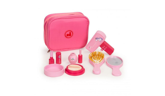 EcoToys Beauty set with bag and 6 accessories