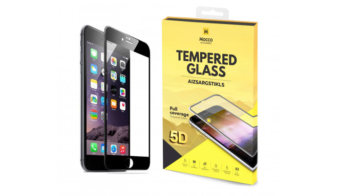 Mocco Full Glue 5D Signature Edition Tempered Glass Full Coverage with Frame Apple iPhone 6 Plus / 6