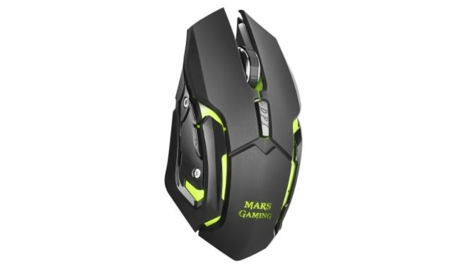 Mars Gaming MMW Wireless Gaming Mouse with Additional Buttons / RGB / 3200 DPI