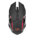 Mars Gaming MMW Wireless Gaming Mouse with Additional Buttons / RGB / 3200 DPI / Black