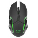 Mars Gaming MMW Wireless Gaming Mouse with Additional Buttons / RGB / 3200 DPI / Black