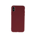 Mocco kaitseümbris Ultra Slim Soft Matte 0.3mm Apple iPhone 11 Pro, tumepunane