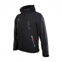 Kurtka męska softshell Alpinus Denali czarna BR43381