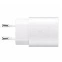 Original Wall Charger Samsung Fast Charger EP-TA800XWEGWW USB Typ C 3A 25W white blister