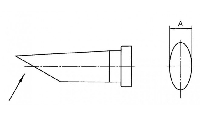LT DD 45 SOLDERING TIP 4.0 MM