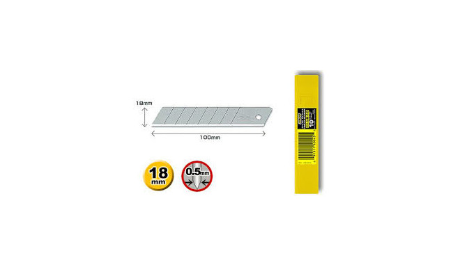 Tagavaraterad LB-10, pakis 10tk (18mm)