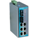 Switch: 6 x 10/100BaseT(X), 2 x 100BaseFX multi-mode SC, 0 kuni 60°C, mittemanageeritav DIN