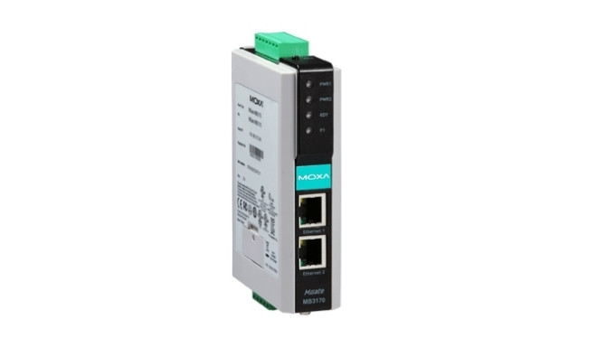 1-port advanced Modbus gateway, 0 to 55°C