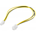 Toitekaabel 4pin P4 pikenduskaabel 0.37m