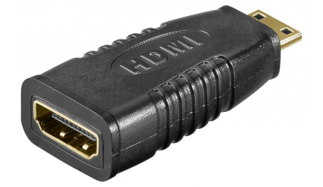 Adapter Mini HDMI (M) (C pistik) - HDMI (F)