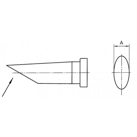 LT BB SOLDERING TIP 2.4MM