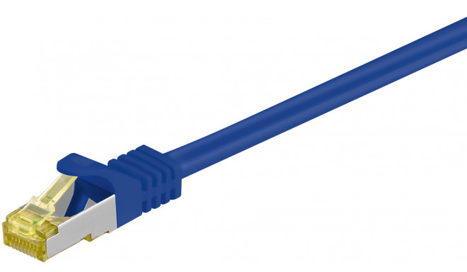 Võrgukaabel CAT6A S/FTP 2.0m, sinine, 500 MHz, PiMF, LSZH, CU, CAT 7 kaablist