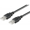 USB 2.0 kaabel A - A 1.8m, must