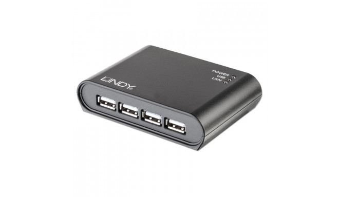 USB 2.0 IP Server, 4 porti, Gigabit LAN