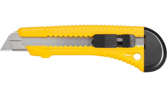 allround knife with snap off blade - plastic version with metal blade slide