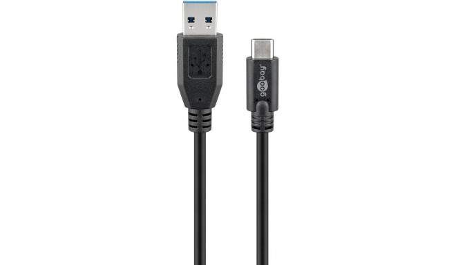 USB-C kaabel C - A 3.0m, USB 3.1 - USB 3.0, 5Gbps, must