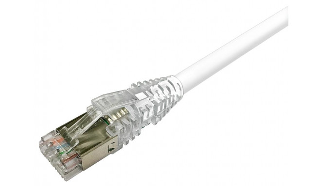Võrgukaabel Cat6a S/FTP 1.5m, valge LSZH
