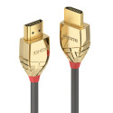 HDMI kaabel 2.0m, Ethernet, 4K 4096x2160@60Hz, GOLD