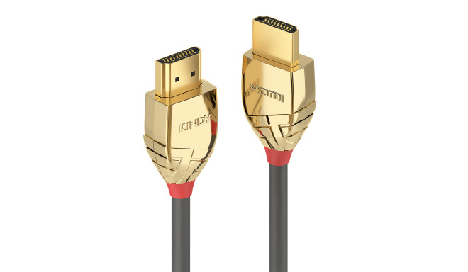 HDMI kaabel 1.0m, Ethernet, 4K 4096x2160@60Hz, GOLD