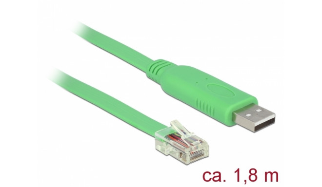 USB 2.0 > RS-232 1.8m, CISCO compatible