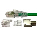 Modularpistik RJ45 Cat6 ühekiulisele/mitmekiulisele kaablile varjestatud/varjestamata 26-23 AWG D: 5