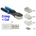 Installatsiooni komplekt koos RJ45 modularpistikute tangidega