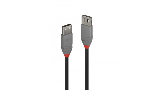 0.2m USB 2.0 Type A Extension Cable, Anthra Line