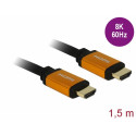 HDMI kaabel 1.5m, Ultra High Speed, 8K@60Hz, 5K@120Hz, 4K@240Hz, eARC, Dynamic HDR, Dolby Vision