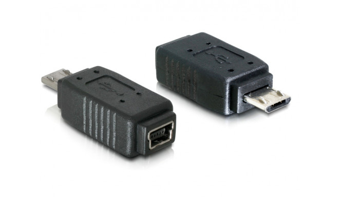 Üleminek USB 2.0 Micro B (M) - Mini (F) 5pin