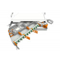 FO paneel 19 tolli, 48 kiudu, smouv, 48xLC/APC G.657.A1 MFPS-KHD-P-SIL2-048