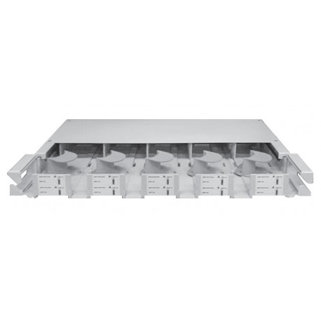 Splitter subrack 1U OCM6/8 modules