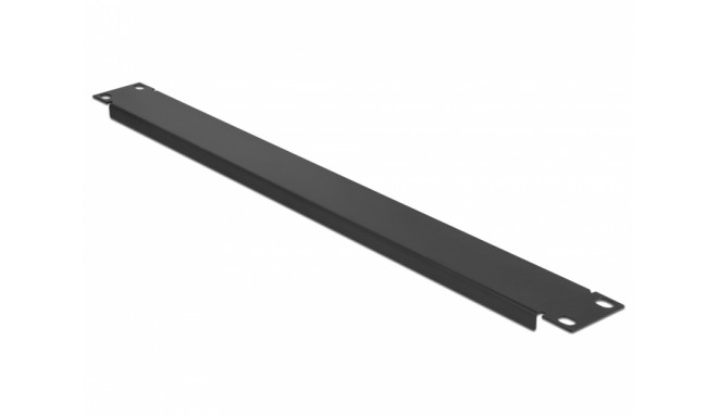 Kattepaneel 19″ 1U must + kruvid/mutrid