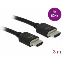 HDMI kaabel 3.0m, High Speed, 8K@60Hz, 5K@120Hz, 4K@240Hz, eARC, Dynamic HDR, Dolby Vision