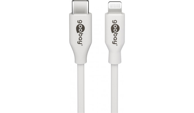 Lightning - USB-C charging and sync cable 2.0m, MFi, white