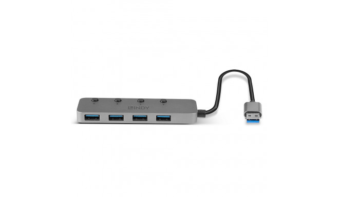 4Port USB 3.0 Hub with On/Off Switch