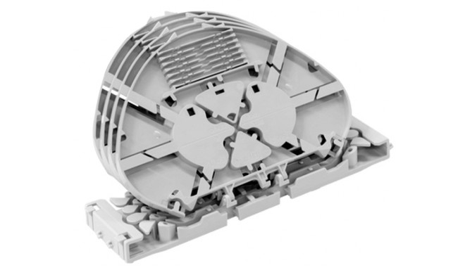 FIST® Splice Sub-assembly kit with 4 trays, each for holding up to 12 primary or 4 secondary coated 