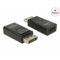 Üleminek DisplayPort (M) - HDMI (F), 4K@30Hz, 3D 2K@120Hz, Passive, must