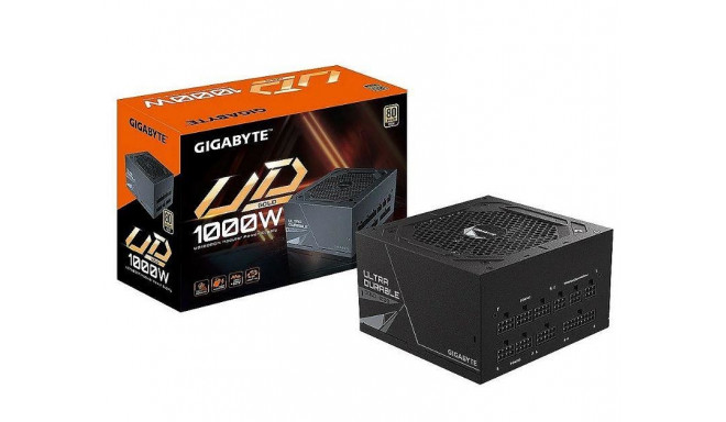 Power Supply|GIGABYTE|1000 Watts|Efficiency 80 PLUS GOLD|MTBF 100000 hours|GP-UD1000GM