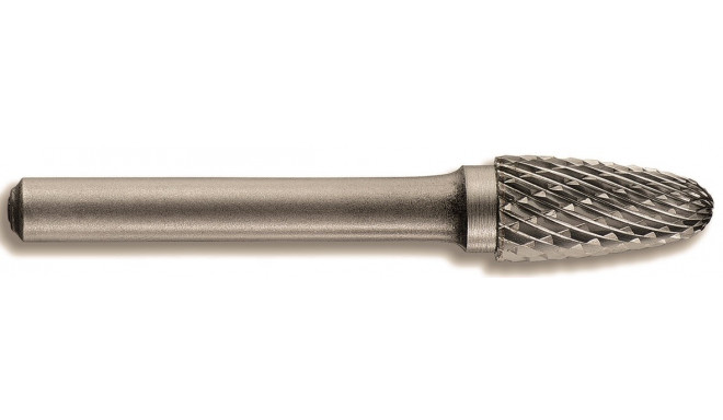 Pöördviil kõvasulamist, kaarjas, ümara otsaga Ø 12 mm. Kinnitus 6 mm. T Line. Plastik kassetis