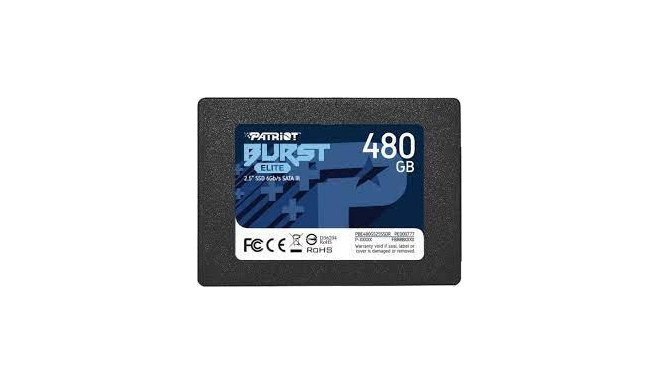 Patriot SSD Burst Elite 480GB SATA 3.0 3D NAND 320/450MBytes/sec