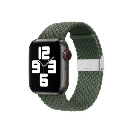 iLike Watch 38/40/41mm Braided Fabric Strap Green