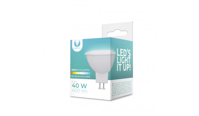 LED Bulb GU5,3 MR16 6W 12V 6000K 400lm Forever Light
