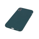 Matt TPU case for iPhone 15 Plus 6,7" forest green